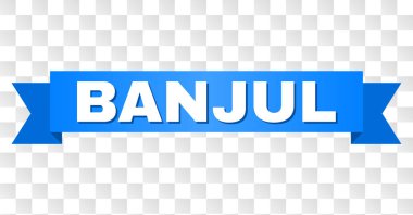 Banjul başlık ile mavi şerit