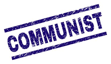 Grunge komünist damga mühür dokulu