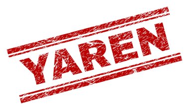 Dokulu Yaren damga mühür çizik