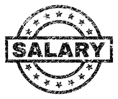 Grunge maaş damga mühür dokulu