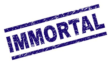 Dokulu ölümsüz damga mühür çizik