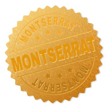 Altın Montserrat Ödülü damgası