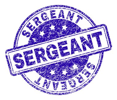 Grunge Çavuş damga mühür dokulu