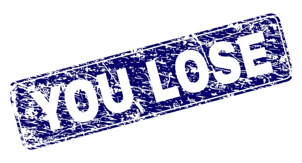 Çizik çerçeveli yuvarlatılmış dikdörtgen damga kaybetmek