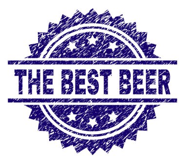 Çizik en iyi bira damga mühür dokulu