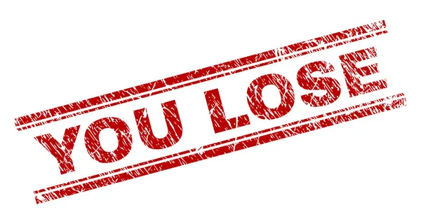 Dokulu çizik damga mühür kaybetmek