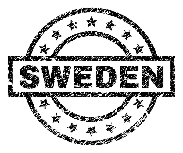 Dokulu İsveç damga mühür çizik