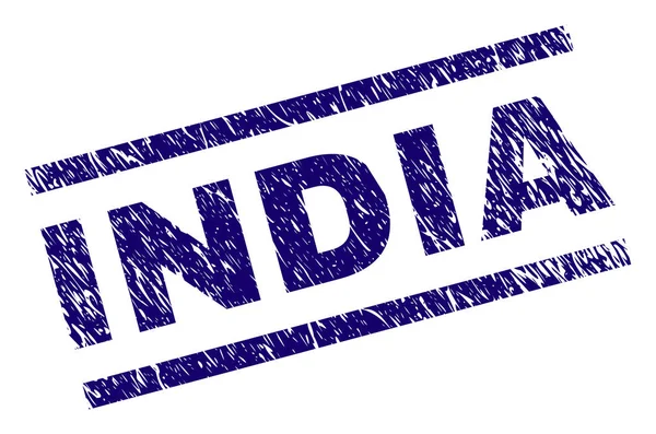 Grunge υφής Ινδία σφραγίδα σφραγίδα — Διανυσματικό Αρχείο