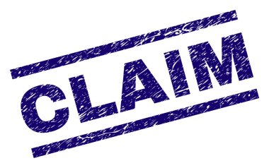 Dokulu iddia damga mühür çizik