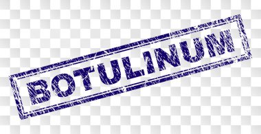 Grunge Botulinum dikdörtgen damgası