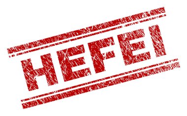 Dokulu Hefei damga mühür çizik