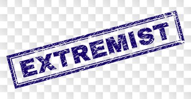 Çizik aşırı dikdörtgen damgası