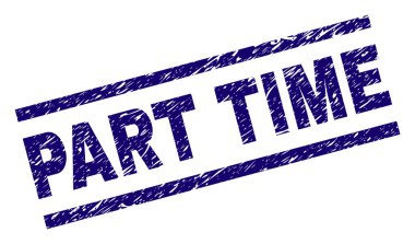 Grunge yarı zamanlı damga mühür dokulu