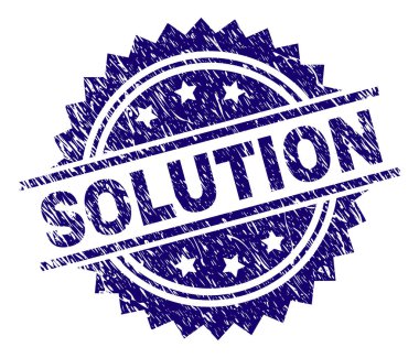 Dokulu çözüm damga mühür çizik