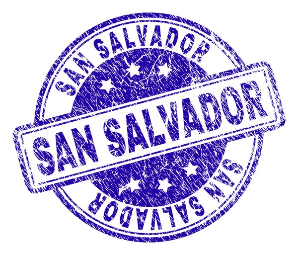 Grunge υφή σαν Σαλβαδόρ σφραγίδα σφραγίδα — Διανυσματικό Αρχείο