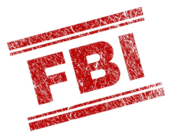 Selo de selo do FBI texturizado Grunge —  Vetores de Stock