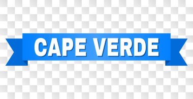 Mavi kurdele ile Cape Verde başlık