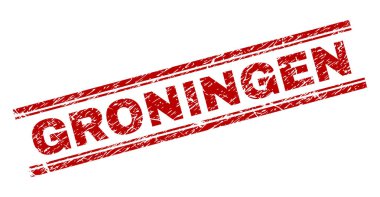 Grunge Groningen damga mühür dokulu