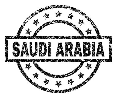 Dokulu Suudi Arabistan damga mühür çizik