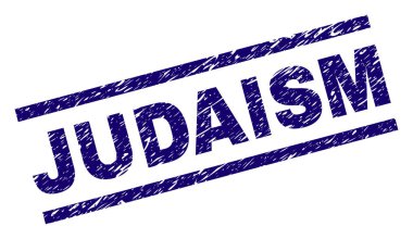 Dokulu Yahudilik damga mühür çizik