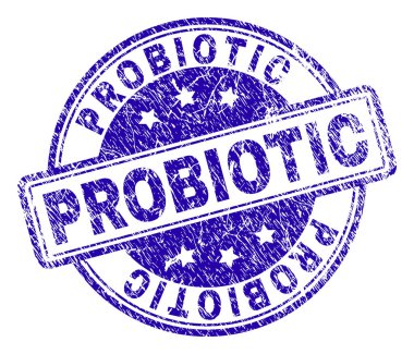 Dokulu probiyotik damga mühür çizik