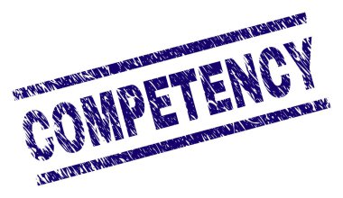 Dokulu yetkinlik damga mühür çizik