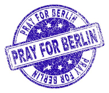 Dua Berlin damga mühür için dokulu çizik