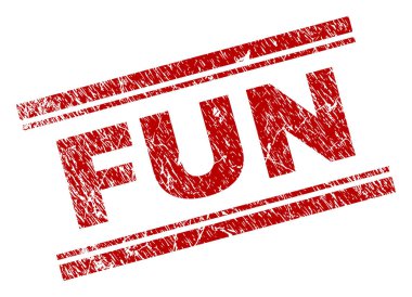 Dokulu eğlenceli damga mühür çizik