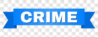 Suç başlıklı mavi şerit
