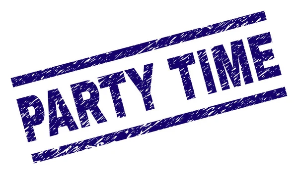 Çizik dokulu parti zamanı damga mühür