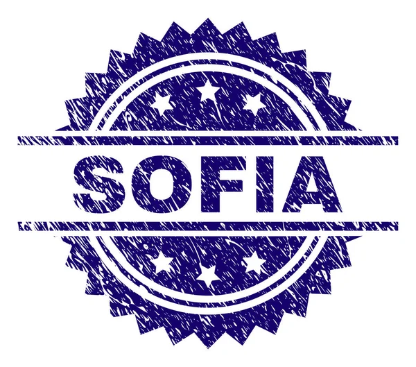 Dokulu Sofia damga mühür çizik