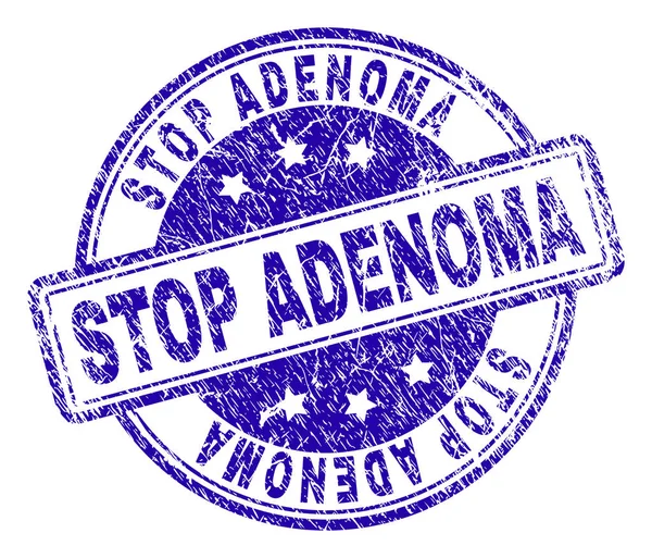 Grunge Stop Adenoma damga mühür dokulu