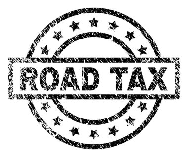 Dokulu yol vergisi damga mühür çizik