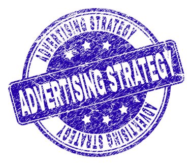 Grunge reklam stratejisi damga mühür dokulu