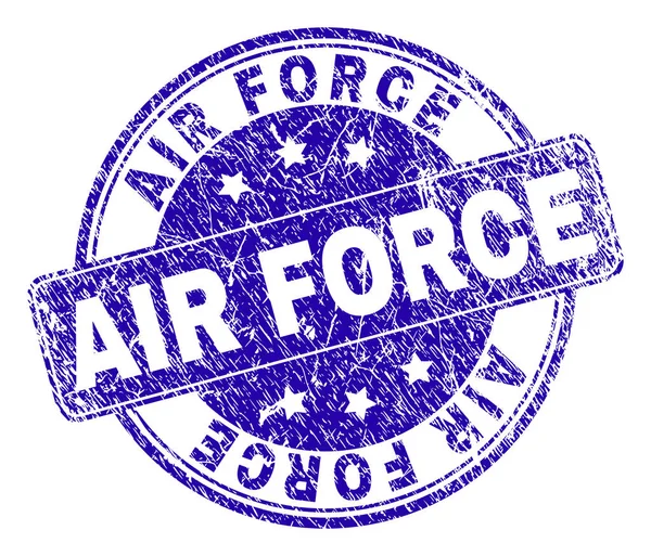 Grunge Textured AIR FORCE Stamp Seal — Stock Vector