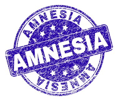 Dokulu amnezi damga mühür çizik