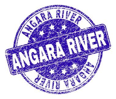 Dokulu Angara Nehri damga mühür çizik