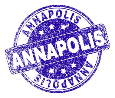 Dokulu Annapolis damga mühür çizik