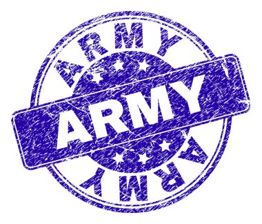 Grunge ordu damga mühür dokulu