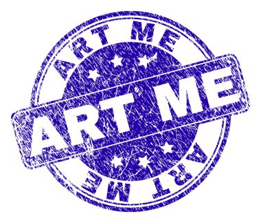 Grunge bana damga mühür sanat dokulu