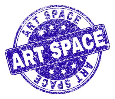 Dokulu Art Space damga mühür çizik