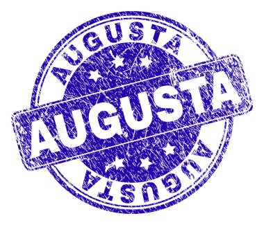 Dokulu Augusta damga mühür çizik