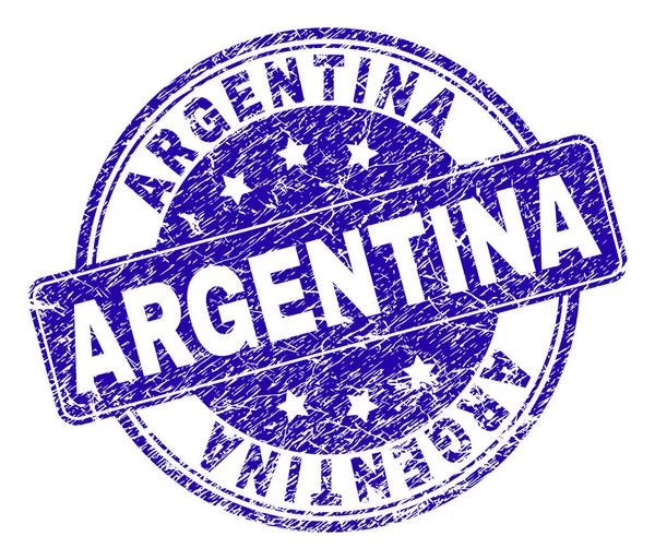 Грандж текстурований ARGENTINA штамп ущільнення — стоковий вектор