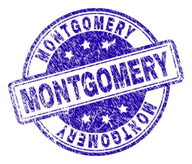 Grunge Montgomery damga mühür dokulu
