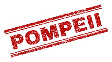 Grunge Pompeii damga mühür dokulu