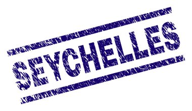 Grunge Seyşeller damga mühür dokulu