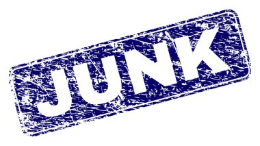 Yuvarlatılmış dikdörtgen damga grunge önemsiz çerçeveli