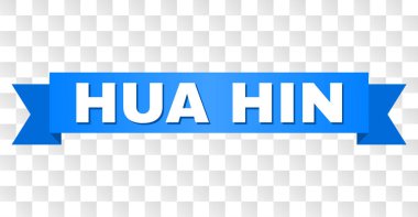 Hua Hin metin ile mavi bant