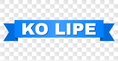 Ko Lipe metin ile mavi bant