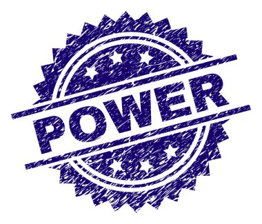 Grunge güç damga mühür dokulu